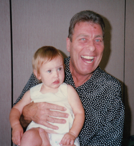 My daughter Myranda meets John Levene who played Sergeant Benton on Doctor Who.