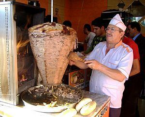 Shawarma at Istanbul