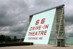 66 Drive-In Theatre in Carthage, MO along Rt. 66