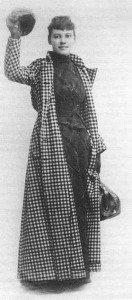 Nellie Bly around the world in 72 days
