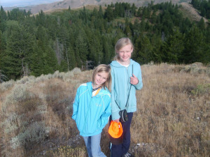 My daughter's Emma and Nessy on Dusty's Nub. 