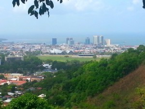 On a clear morning the view from the look-out is spec-tac-u-lar!