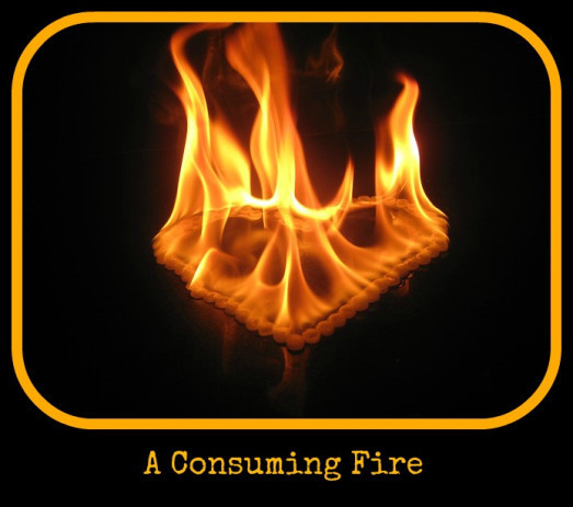 a consuming fire graphic