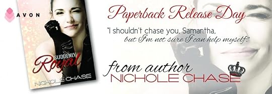 Suddenly Royal Paperback Release Day Banner