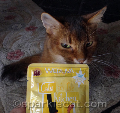 I may bite through the package!