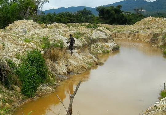 RIVER NEAR VILLAGE OF NYAME BƐKYERƐ (Photo by Kwei Quartey)
