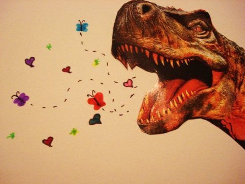 Dinosaur_by_GrrDotMeow via Deviant Art