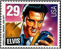 Elvis stamp