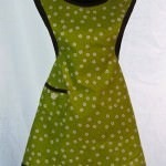 spring green apron