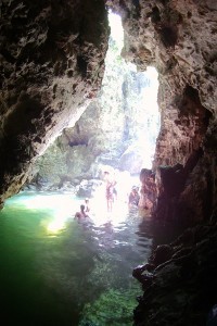river cave