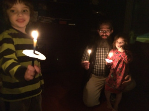 There's more than one reason for those candles at Evensong.