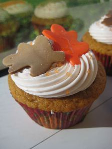 Thanksgiving cupcake