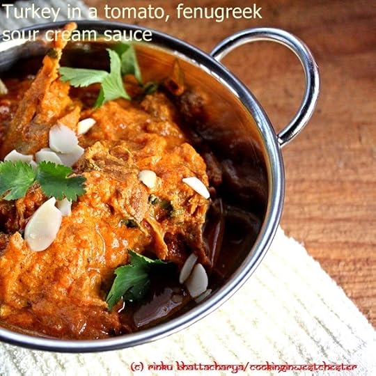 Turkey in a Sourcream Fenugreek Sauce