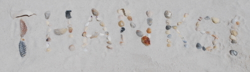 Gratitude on the Gulf Coast. Photo by Fran McColman