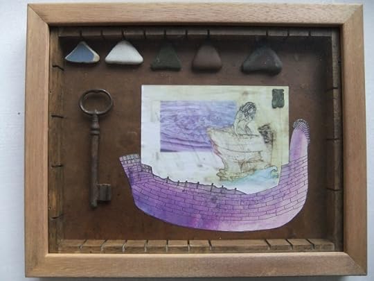 Boat and key by Genevieve Belgard