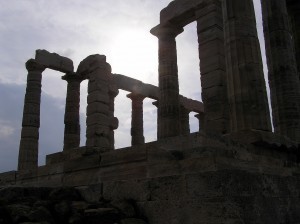 Temple at Sounion / Photo: Porter Anderson
