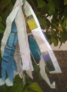 Worries, fading in the tree.