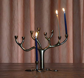 Menorah, night 2