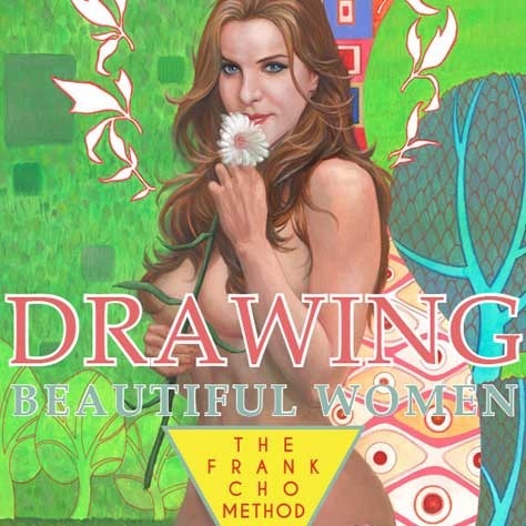 Drawing Beautiful Women: The Frank Cho Method, Kickstarter, cover art