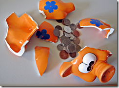 Broken Piggy Bank
