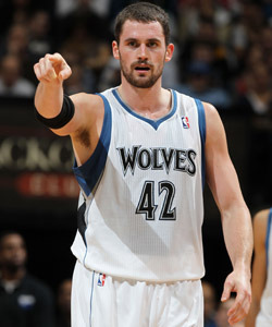 Kevin Love NBA Wolves