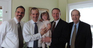 My brother, me, 'lil q, Mike and my dad.