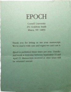 epoch