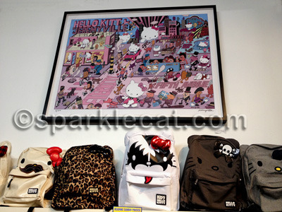 A Hello Kitty fanatic could stare at this artwork for days and still not take it all in.