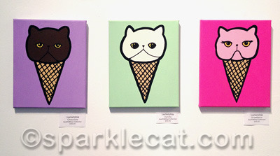 I hope this does not inspire humans to lick us kitties. Eeek!