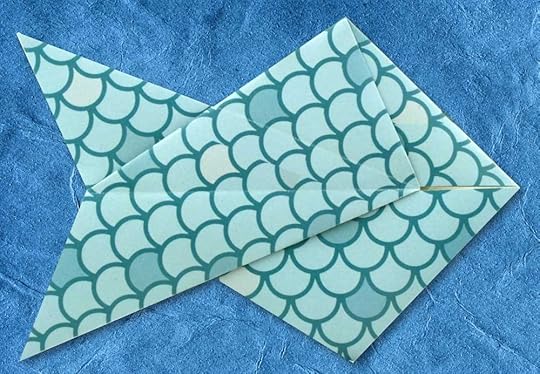 waterbomb base fish by nick robinson