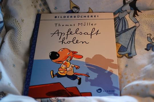 Apfelsaft holen