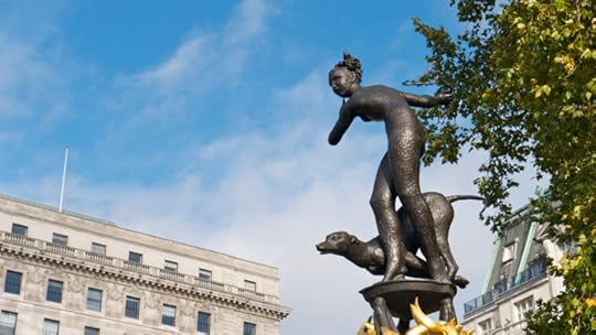 You meet for one of the free tours at the Diana statue outside of Green Park station.