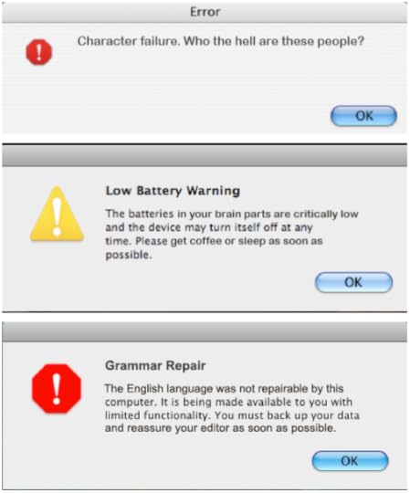 Novelist Error Message