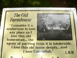The Old Farmhouse plaque