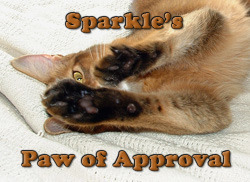 Sparkle's Paw of Approval