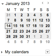 Image of a calendar to illustrate adding an extra month of fundraising