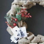 Easy Burlap Wreath Tutorial