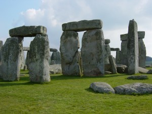 Stonehenge in closeup from wikipedia