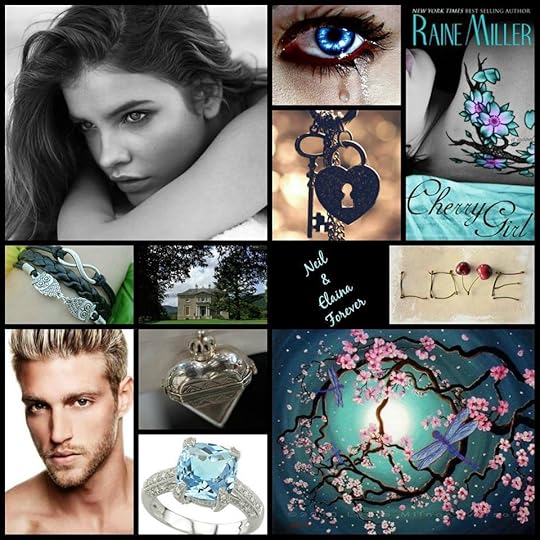 Thank you to the amazing Luna Sol for this gorgeous collage of pictures from the books. That is Heath Hutchins and Barbara Palvin as muse for Neil and Elaina.