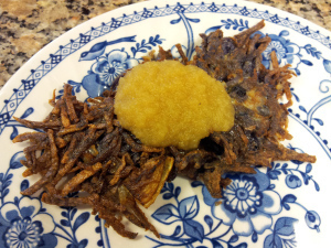 Purple Potato Latkes