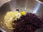 Purple Potato Latkes