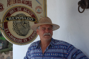 Guillermo Sauza at his Fortaleza distillery in the town of Tequila.