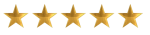 5 gold stars