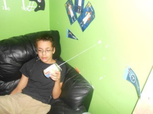reese on the phone