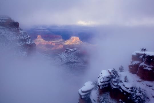 Grand Canyon, northern Arizona, in winter, by Michael Nichols