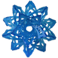 And just because it evokes the start of winter in a beautiful, mathematically derived form that reminds me of the 2D, six-sided symmetry of its snowflake cousins, I have to give a final nod to this gorgeous <a href=