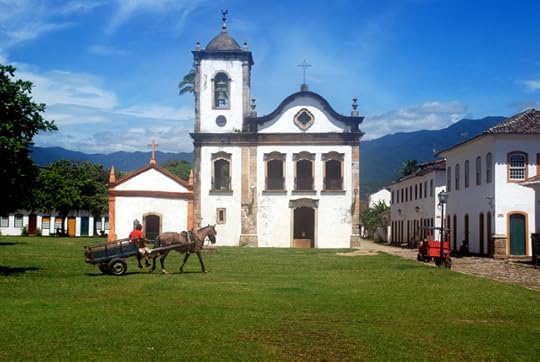Santa Rita church, Paraty, Costa Verde, Brazil