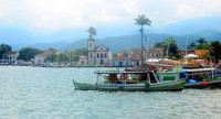 Paraty harbor, Costa Verde, Brazil