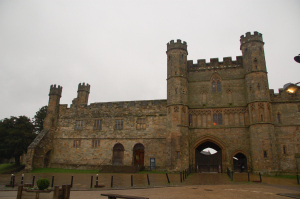 The gatehouse at Battle Abbey, built by William I of England to commemorate the dead of his victorious conquest.
