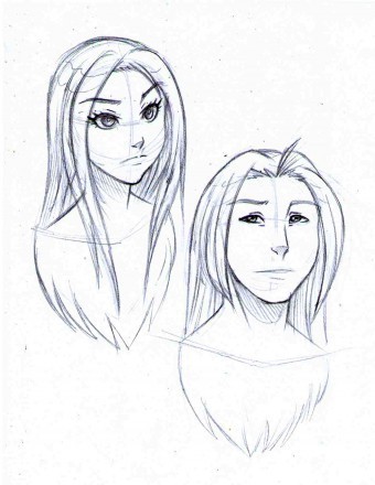 Headshots. Specifics of their faces and expressions. This one was almost perfect. I had comments about their hair and that was it.